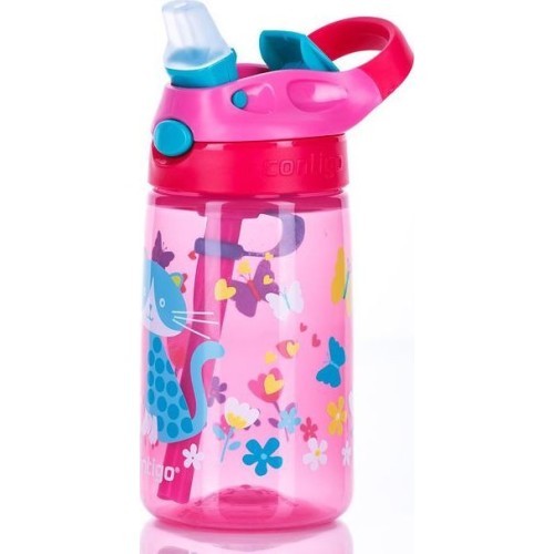 Bērnu dzeramā pudele Gizmo Flip Cherry Cat 420 ml