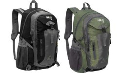 NC1733 TOURIST BACKPACK BLACK TREELINE 40L NILS CAMP