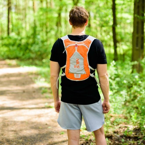 NC1708 ORANGE RUNNING BACKPACK TRIPPER NILS CAMP