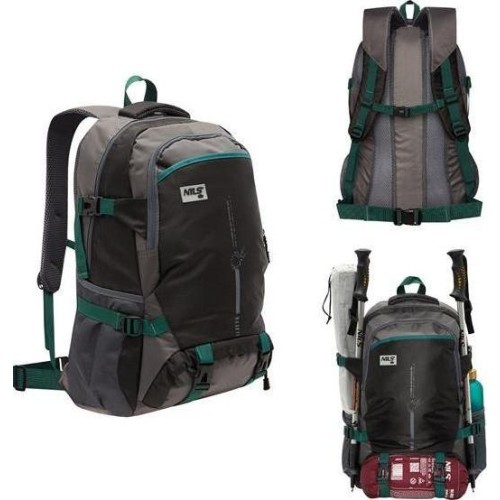 Черный туристический рюкзак NILS CAMP NC1736 Range, 45 л