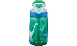 Детская бутылочка для воды Contigo Gizmo Green Dino, 2115035, 420 мл