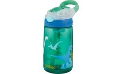 Детская бутылочка для воды Contigo Gizmo Green Dino, 2115035, 420 мл