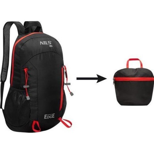 NC1724 BACKPACK EDGE BLACK 22L NILS CAMP