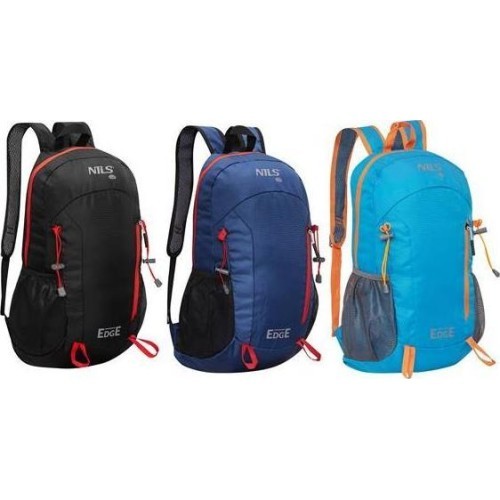 NILS CAMP NC1724 Edge melna mugursoma 22 l