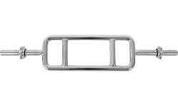 Tricepsa stieņa grifs ar fiksatoriem inSPORTline Tridabar 88,5 cm / 30 mm