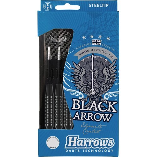 Šautriņas Harrows Black Arrow 5284 Steeltip 3x22 g