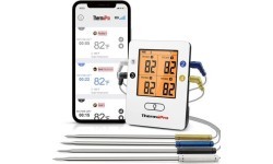 Digital wireless rechargeable Bluetooth food thermometer with 4 probes ThermoPro TP25W
