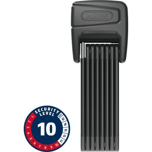 Slēdzene ABUS BORDO™ One 6000A/120 // ar signalizāciju, salokāma, Bluetooth® slēdzene, 120 cm (melna)