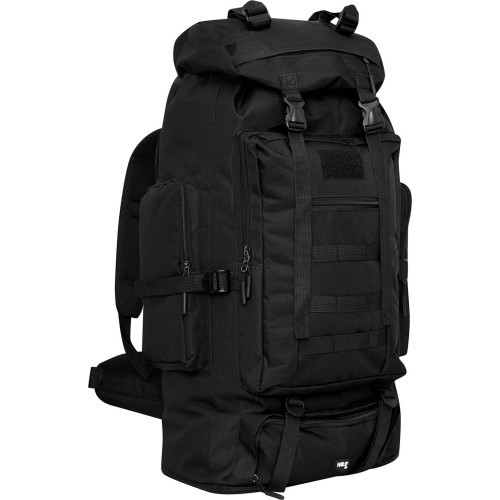 Taktiskā mugursoma Nils Camp Magnum NC1785, 100 l, melna