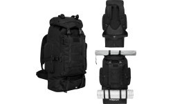 Тактический рюкзак Nils Camp Magnum NC1785, 100 л, чёрный