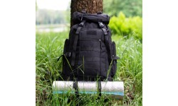 Тактический рюкзак Nils Camp Magnum NC1785, 100 л, чёрный
