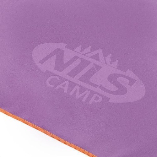 Mikrošķiedras dvielis NCR12, violeti sarkans, 180x100, Nils Camp