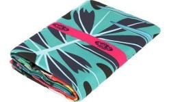 Microfibre Towel Nils Camp NCR14 Leaves, 160x80cm