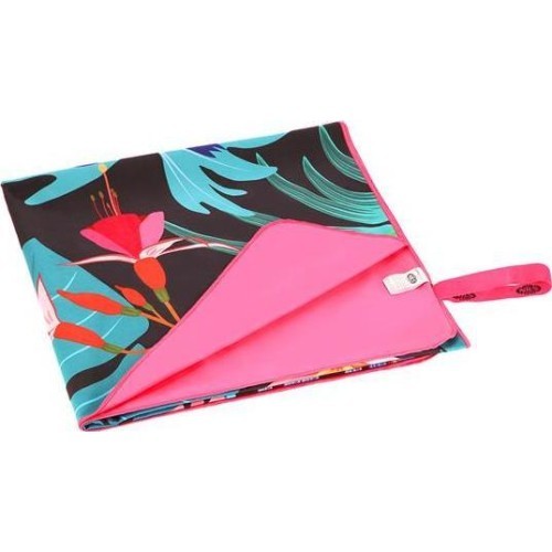 Microfibre Towel Nils Camp NCR14 Leaves, 160x80cm