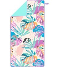 NCR14 FLORA MICROFIBRE TOWEL 160x80 cm NILS