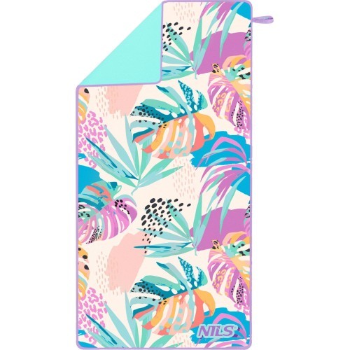 NCR14 FLORA MICROFIBRE TOWEL 160x80 cm NILS