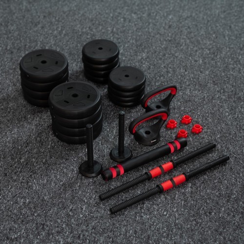 SGN140 Pro Set 6 vienā svaru komplekts, 2 daļas, 40 kg HMS