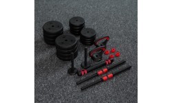 Набор отягощений SGN140 Pro Set 6 в 1, 2 части, 40 кг HMS