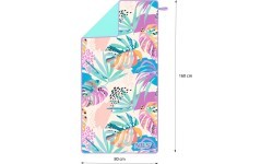 Полотенце из микрофибры NCR14 Flora 160x80 см Nils