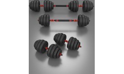 SGN140 (2 PARTS) PRO SET 6IN1 WEIGHT SET 40KG HMS