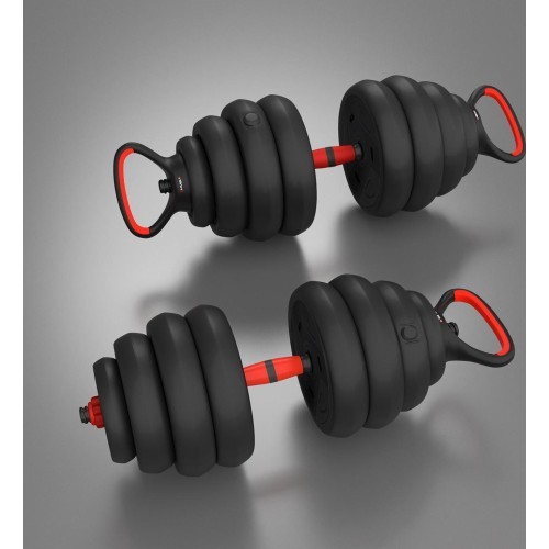 SGN140 (2 PARTS) PRO SET 6IN1 WEIGHT SET 40KG HMS