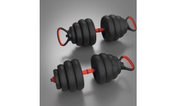 SGN140 (2 PARTS) PRO SET 6IN1 WEIGHT SET 40KG HMS