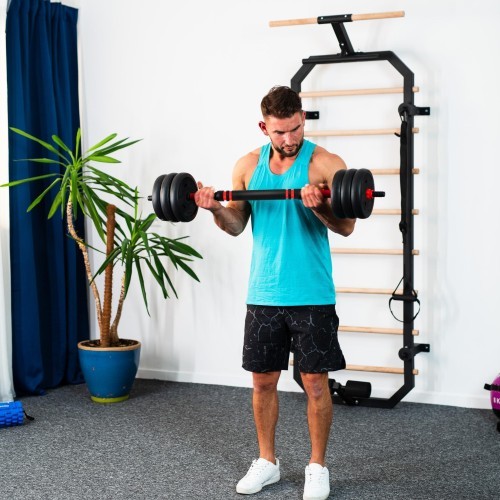 SGN140 Pro Set 6 vienā svaru komplekts, 2 daļas, 40 kg HMS