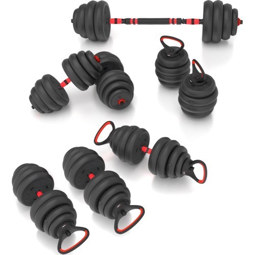 Набор отягощений SGN140 Pro Set 6 в 1, 2 части, 40 кг HMS