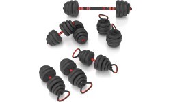 SGN140 (2 PARTS) PRO SET 6IN1 WEIGHT SET 40KG HMS