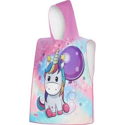 Полотенце-пончо NAR20 Unicorn NILS Aqua