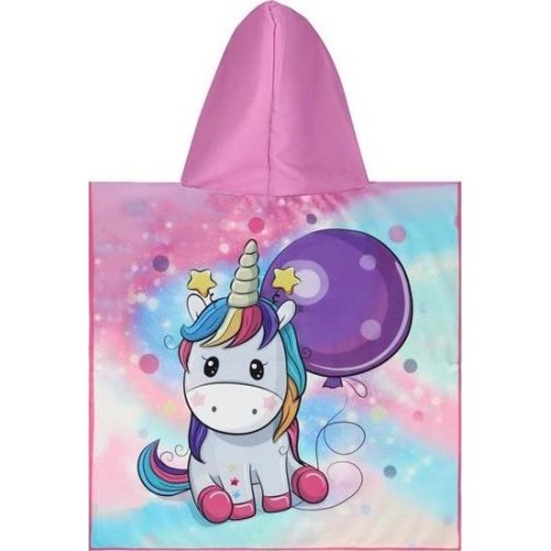 Полотенце-пончо NAR20 Unicorn NILS Aqua