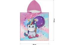 Полотенце-пончо NAR20 Unicorn NILS Aqua