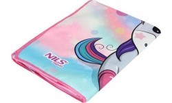 NAR20 UNICORN NILS AQUA PONCHO TOWEL
