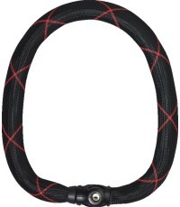 Velosipēda ķēdes slēdzene ABUS Ivy Steel-O-Chain 9210 110cm, melna