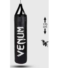 Venum Challenger boksa maiss, 170 cm, ar pildījumu - melns