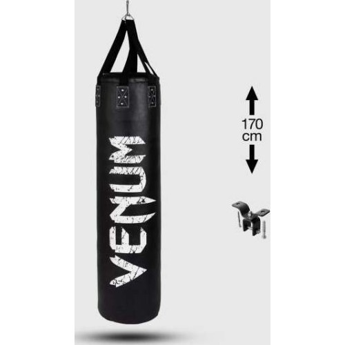 Боксёрский мешок Venum Challenger, 170 см, наполненный – чёрный