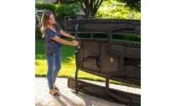 Picnic Table Lifetime Rough-Cut, Foldble