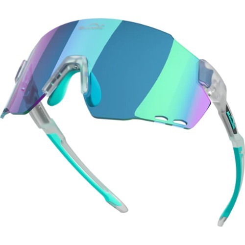 Brilles Magicshine WINDBREAKER Classic (caurspīdīgas/tirkīza)