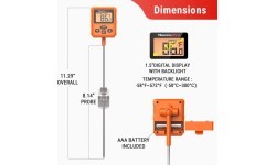 Digitālais eļļas un konfekšu termometrs ar zondi ThermoPro TP511