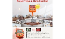 Digitālais eļļas un konfekšu termometrs ar zondi ThermoPro TP511