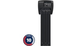 Замок ABUS BORDO Combo 6000C/90, складной, чёрный, 90 см