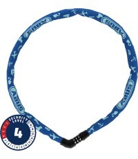 Замок ABUS Steel-O-Chain™ 4804C/75 Blue Symbols // цепь, 75 см (синий)