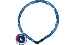 Slēdzene ABUS Steel-O-Chain™ 4804C/75 Blue Symbols // ķēde, 75 cm (zila)