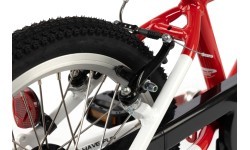 Velosipēds Karbon Superlight Automatic 16, sarkans
