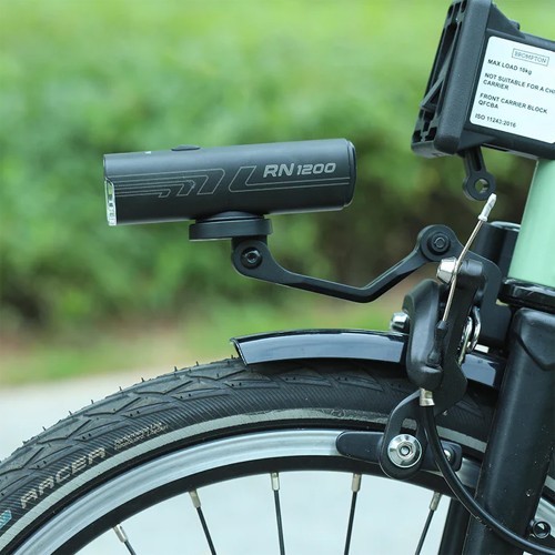 Priekšējā lukturīša turētājs/adapteris Magicshine FORKIX Brompton salokāmajiem velosipēdiem // GoPro stiprinājums
