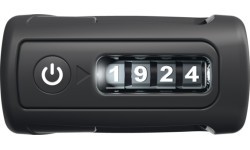 Замок ABUS BORDO™ Combo 6000C/90 LED Black SH // складной, со светодиодной подсветкой, 90 см (чёрный)