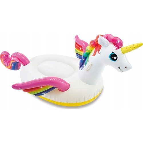 Inflatable unicorn island mattress Intex 57561