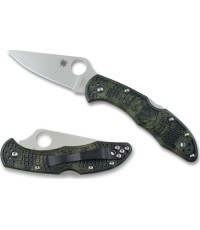 Складной нож Spyderco C11ZFPGR Delica 4 Zome, зелёный