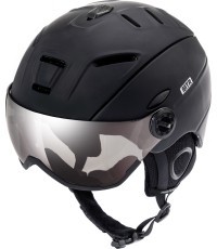 Ski helmet meteor holo - Black
