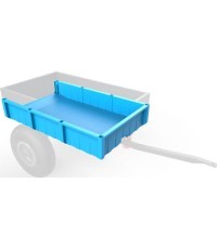 Large Trailer - Container, blue